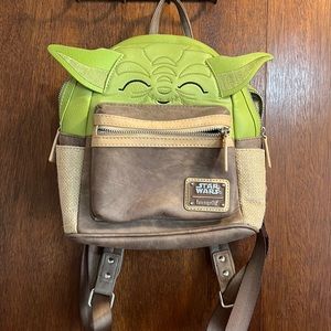 Yoda loungefly Disney parks exclusive backpack